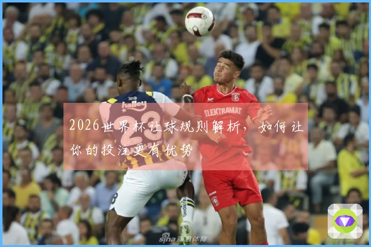 2026世界杯让球规则解析，如何让你的投注更有优势