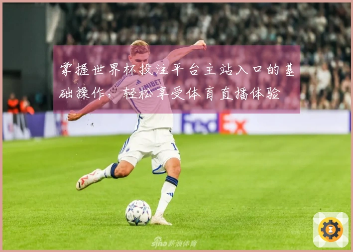 掌握世界杯投注平台主站入口的基础操作，轻松享受体育直播体验