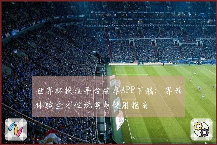 世界杯投注平台安卓APP下载：界面体验全方位说明与使用指南